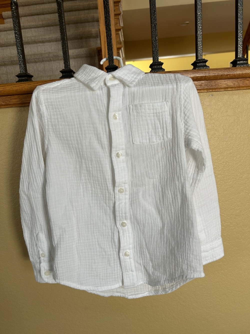 Janie and Jack 100% Cotton Kids Button-Down Shirt